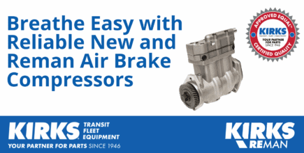 New and reman air brake compressors