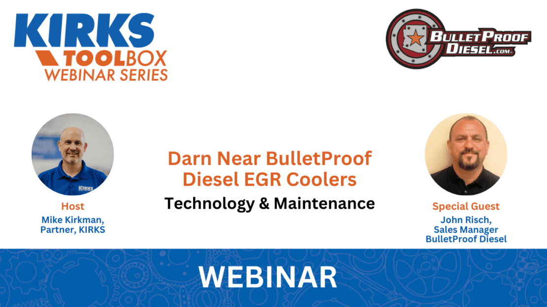 Bulletproof Diesel and KIRKS "Darn Near Bulletproof Diesel EGR Coolers